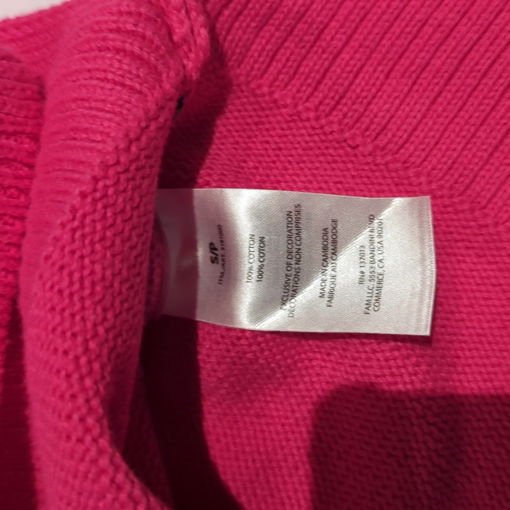 💖S: GAP Women's Pink Sweater - Picture 5 of 8
